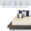 Microfiber 3 Pcs Zipper Fitted Sheet Queen Size, Include 1 Zipper Fitted Sheet (60X80) 18" Inch Deep Pocket with 2 Pillowcase (20X30) Soft and Easy to Put - Ivory Color view 3
