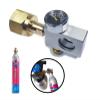 2023 Soda Water CO2 Cylinder Adapter Carbonator Refill Fill Station for CO2 Tank Bottle Filling Replacement(8mm QD Male) view 3