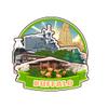 Buffalo New York USA America Wooden Fridge Magnet Funny 3D Handmade City Travel Souvenirs Crafts Refrigerator Stickers Home Office Decor Collection Gift view 1