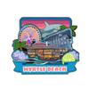 Myrtle Beach South Carolina USA America Wooden Fridge Magnet Funny 3D Handmade City Travel Souvenirs Crafts Refrigerator Stickers Home Office Decor Collection Gift view 1