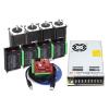 CSCPEXCZ Router 4 Axis Kit 3A 3N.M Nema23 Stepper Motor 57HS112+TB6600 Driver+ 350W Power Supply+USB Controller Card(Size:6.35mm Single) view 1