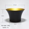 12L Thicked Stainless Steel Ice Bucket,Ice Pail,Large Drinks Cooler/Beer Bucket,High Capacity Creative Wine Bucket for Champagne,Beer,Wine and Cocktails Etc,Gold view 2