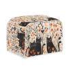 Hechitok Toaster Cover Black Cat Leaves Decor Toaster Cover Bread Toaster Oven Dustproof Cover Kitchen Small Appliance Cover Kitchen Broiler Appliance Organizer Bag view 2