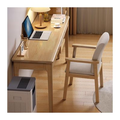 JOMRTS PC Writing Desks Solid Wood Narrow Desk PC Table Home Office Desk PC Table Bedroom Study Table Small Household Writing Desk Office Desk (C 100 * 40 * 75cm)
