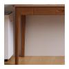 JOMRTS PC Writing Desks Solid Wood Narrow Desk PC Table Home Office Desk PC Table Bedroom Study Table Small Household Writing Desk Office Desk (C 100 * 40 * 75cm) view 4