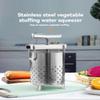 WANFEC Fruit Wine Press Honey Press Extractor Household Stainless Steel Barrels Cheese Tincture Herb Manual Press machine Press Beekeeping Tool with T-Handle, Stable Base view 2