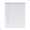 Custom Venetian Blinds for Windows Cordless 1 Inch Blinds Aluminum Blinds Interiors Mini Blinds for Room Darkening Blackout Horizontal Mini Blinds.White,49 1/2''W x 36''H view 1