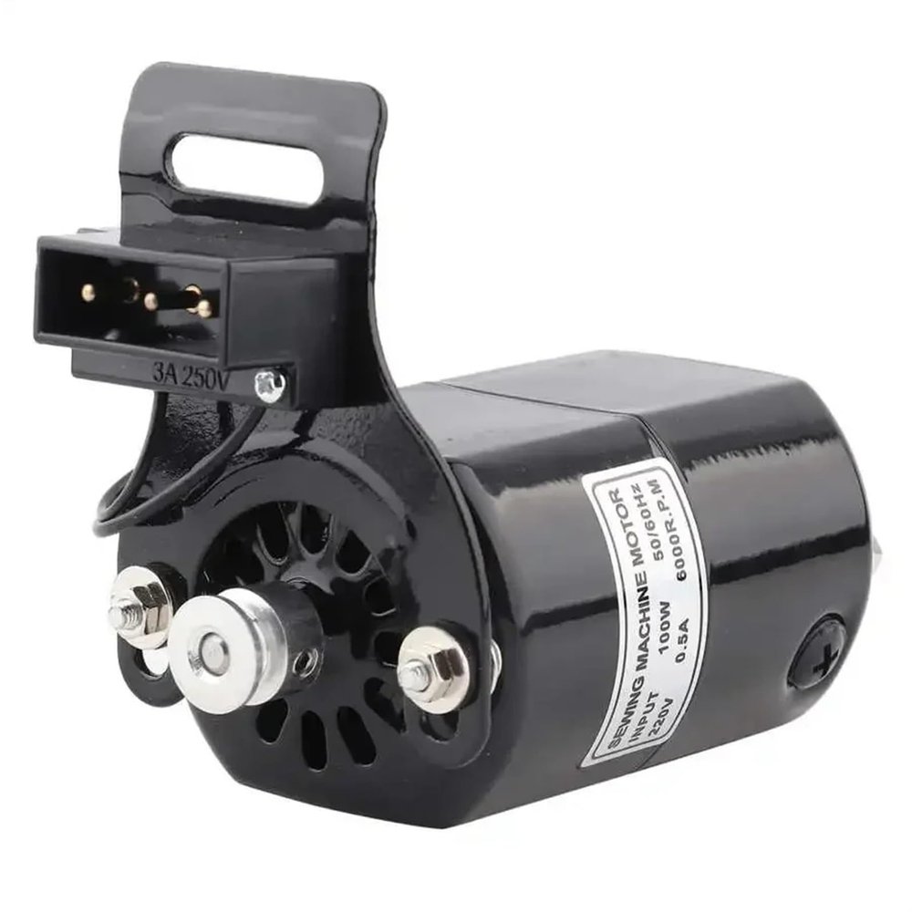 CSCPEXCZ 1Pcs 220V 100W 7000RPM Home Sewing Machine Motor 7000 RPM Kbracket 0.5 AMP Sewing Supplies