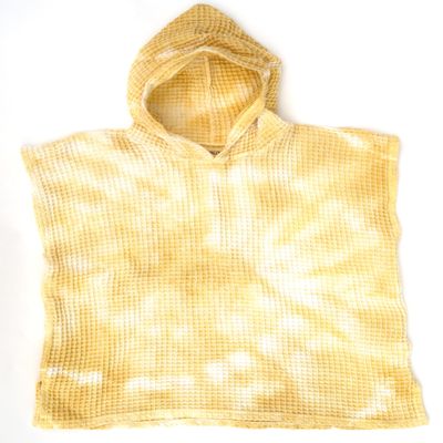 Shwally The Hand-Dyed Original Ponchos - One-of-A-Kind Designs - Perfect for Beach & Bath Time with 100% Organic Cotton