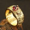 4 Pieces Feng Shui Amulet Ring to Attract Good Fortune and Riches view 4
