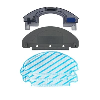 MaNzzo Replacement Parts Mop Cloth Bracket Water Tank Kit, Compatible with DEEBOT T8 N8 Pro T8 Max T8 AIVI OZMO Pro Vacuum Cleaner Accessories(Color:Mop Tank Plate)
