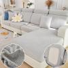 MAOILY Soothing Home Sofa Covers, Sofa Hero Covers for Couch, Couch Cushion Covers, Sofa Covers Washable Sectional Couchs Covers Stretch Slipcovers for Pets (Light Gray,Extra Large Single Seat Cover) view 1