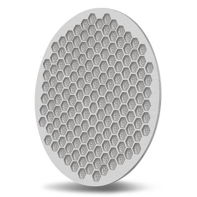Cheerwe Puck Screen for 53mm Portafilter, Reusable Mesh Coffee Filter for Espresso Portafilter Filter Basket 1.7mm Thickness, 304 Stainless Steel