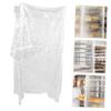 BIUDECO Bread Machine Rack Cover Transparent PVC Toaster Protector Easy to Bread Makers Home Bakeries and Dust Protection view 4