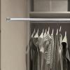 MAGICLULU 4pcs Shower Curtain Rod Holder Round Flanges Stainless Steel view 2