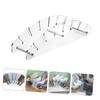 MAGICLULU Detachable Acrylic Hat Display Stand for Baseball Caps Multipurpose Storage Rack for Keep Hats Organized and Neat and Holder for Desktop and Tabletop view 3