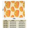 Rye Bread Food Seamless Pattern Throw Blanket for Men Women Couch Bed Sofa Throw Blanket 40"x30" Blankets view 3