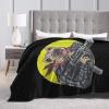 Hyenas with Guns Throw Blanket for Men Women Couch Bed Sofa Throw Blanket 60"x50" Blankets view 4