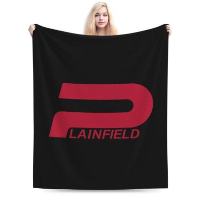 BASTU Flag of Plainfield, Indiana Throw Blanket for Men Women Couch Bed Sofa Throw Blanket 60"x50" Blankets