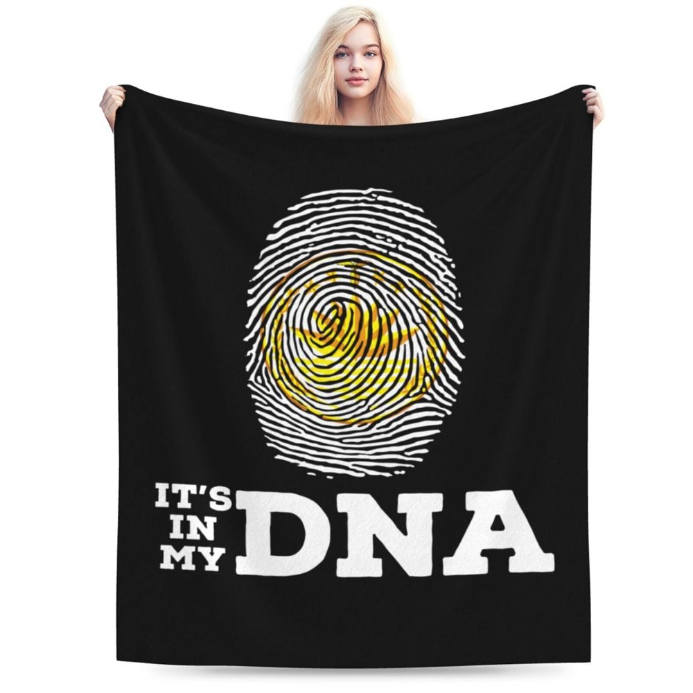 National Emblem of Bangladesh It's in My DNA Throw Blanket for Men Women Couch Bed Sofa Throw Blanket 60"x50" Blankets