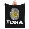 National Emblem of Bangladesh It's in My DNA Throw Blanket for Men Women Couch Bed Sofa Throw Blanket 60"x50" Blankets view 1