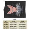 Egyptian Cat in Iron Armor Throw Blanket for Men Women Couch Bed Sofa Throw Blanket 50"x40" Blankets view 3