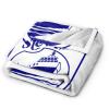 BASTU Flag of Sault Ste. Marie, Michigan Throw Blanket for Men Women Couch Bed Sofa Throw Blanket 50""x40"" Blankets, Black view 2