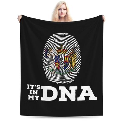 Coat of Arms of New Zealand It's in My DNA Throw Blanket for Men Women Couch Bed Sofa Throw Blanket 60"x50" Blankets