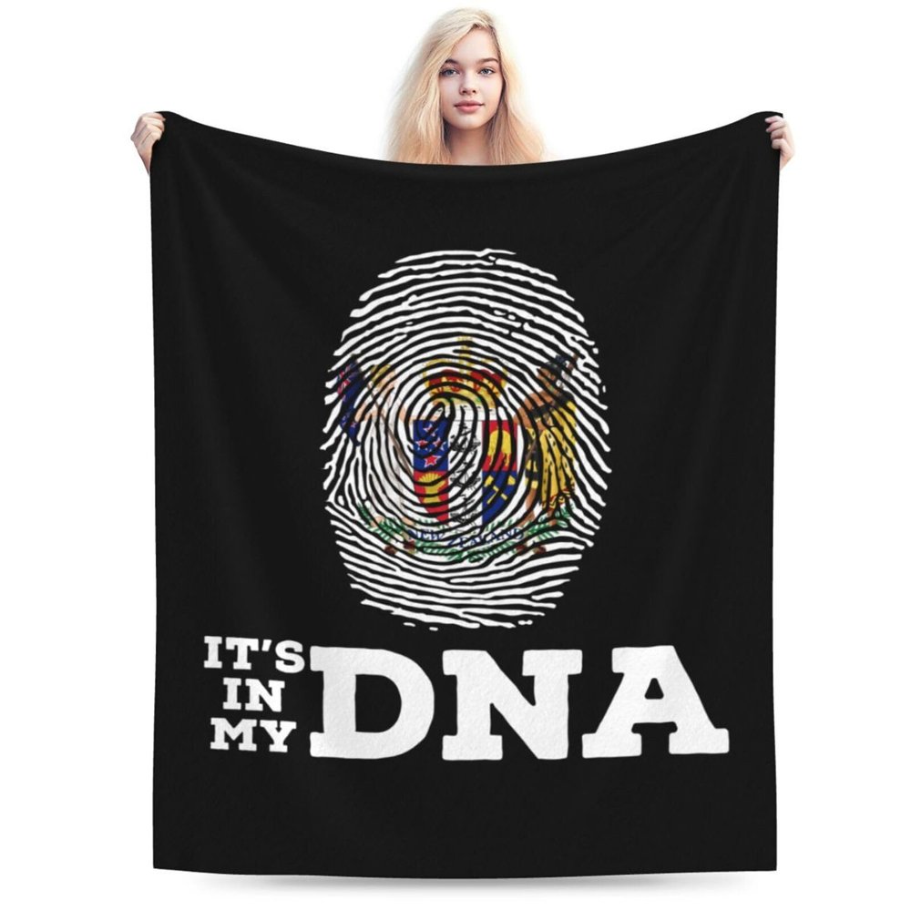 Coat of Arms of New Zealand It's in My DNA Throw Blanket for Men Women Couch Bed Sofa Throw Blanket 60"x50" Blankets
