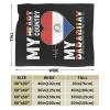 My Heart My Country My Paraguay Throw Blanket for Men Women Couch Bed Sofa Throw Blanket 60"x50" Blankets view 3