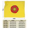 Lancashire County Flag Throw Blanket for Men Women Couch Bed Sofa Throw Blanket 60"x50" Blankets view 3