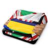 Hand Tear Flag of Mauritius Throw Blanket for Men Women Couch Bed Sofa Throw Blanket 40"x30" Blankets view 2