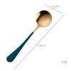 GOODJAYVEN Silverware Flatware Set, 1/4/6/8/10/12 Pieces Stainless Steel Small Spoon Household Soup Spoon Creative Cute Korean Long Handle Spoon(Pink Gold,6 Pieces) view 2