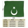 Bosnian Muslim Flag Throw Blanket for Men Women Couch Bed Sofa Throw Blanket 50"x40" Blankets view 3