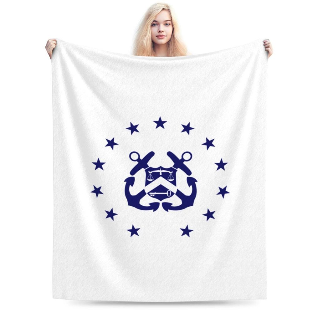 Flag of The United States Assistant Secretary of The Treasury Throw Blanket for Men Women Couch Bed Sofa Throw Blanket 60"x50" Blankets
