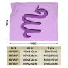 Zodiac Sign Scorpio Symbol Throw Blanket for Men Women Couch Bed Sofa Throw Blanket 60"x50" Blankets view 3