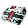 Thin Red Line UK Flag Throw Blanket for Men Women Couch Bed Sofa Throw Blanket 60"x50" Blankets view 2
