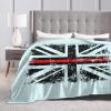 Thin Red Line UK Flag Throw Blanket for Men Women Couch Bed Sofa Throw Blanket 60"x50" Blankets view 4
