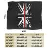 Thin Red Line UK Flag Throw Blanket for Men Women Couch Bed Sofa Throw Blanket 50"x40" Blankets view 3