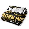 Queens are Born in April Throw Blanket for Men Women Couch Bed Sofa Throw Blanket 60"x50" Blankets view 2