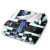 Thin Blue Line UK Flag Throw Blanket for Men Women Couch Bed Sofa Throw Blanket 60"x50" Blankets view 2