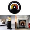 YIFULIN Wood Stove Thermometer Magnetic Stove Top Meter Fireplaces Flue Burners Heat Temperature Gauge for Oven Stove Magnetic Stove Thermometer view 2