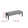 SABALON Foot Stools Ottoman Shoe Bench Bed End Bench Bedroom Entrance Try On Shoe Bench Long Bench Footstep Door Bench Shoe Changing Stool(Color:A) view 3