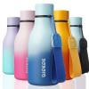 BJPKPK Insulated Water Bottles, 12oz Stainless Steel Metal Water Bottle with Strap, BPA Free Leak Proof Jugs, Mugs, Flasks, Reusable Thermal Flasks for Sports & Travel, Sky view 1