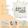 Canvas Tote Bag for Women - Pick Your Poison Halloween Party Favors, Gifts for Friend Daughter, Shoulder Beach Handbag, Book Tote, Reusable Grocery Shopping Bag -04 view 3
