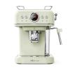 HomeLoft Basics unique automatic espresso & cappuccino machine with milk frother, Beige view 1