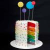 50 Pcs Acrylic Lollipop Sticks 8 Inch Cake Pop Sticks Clear Round Stir Rod Reusable Cake Topper Sticks Acrylic Strip for Making Candy Dessert Lollipops Cake Cookie Pop Sticks DIY (3mm Diameter) view 3
