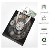 NHYDSPQ Economical Cotton Tote Bag,Clock Art Print Tote Bag,canvas Tote Bags,multi-purpose Reusable Canvas Bags view 3