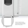 flexman Air Conditioner Exhaust Duct Interface, Portable Hose Connector Coupler, Square Exhaust Duct Interface for 1P KY35 Mobile Air Conditioning view 3