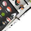 MSSHUKYTT Modern Cartoon Japan Sushi Duvet Cover Set Twin Size,Abstract Japanese Anime Traditional Food Sushi Theme Bedding Sets 3 Pieces(1 Duvet Cover+2 Pillow Sham) view 4
